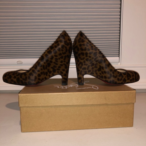 Christian Louboutin Morphing Pony Wedge 37 - Picture 5 of 7